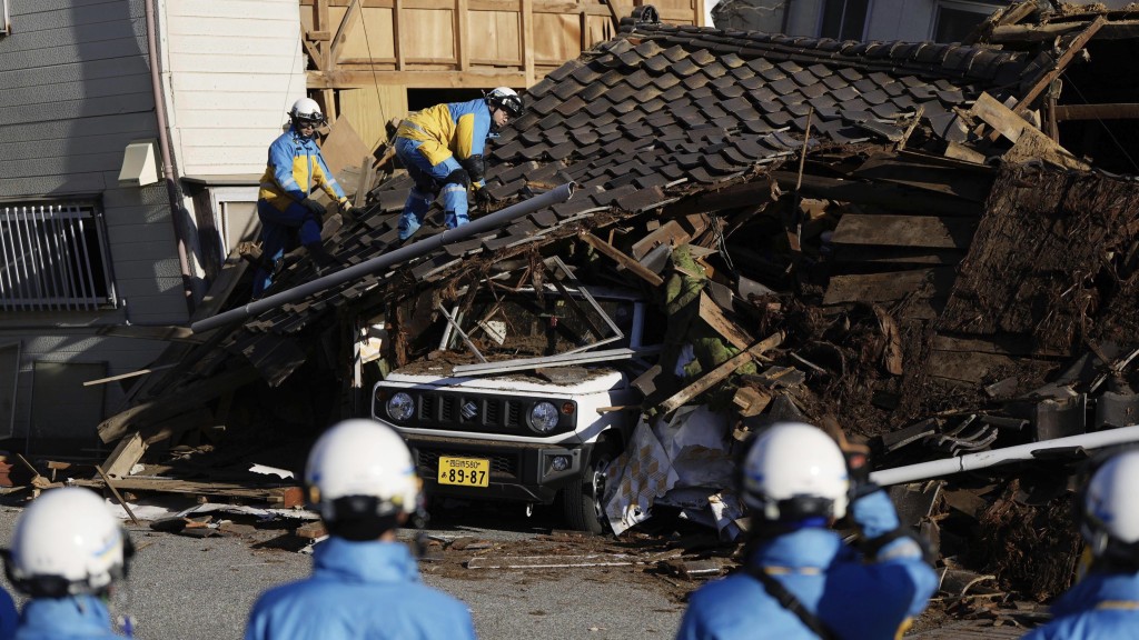 協會將赴日為石川縣大地震災民提供心理支援。 美聯社