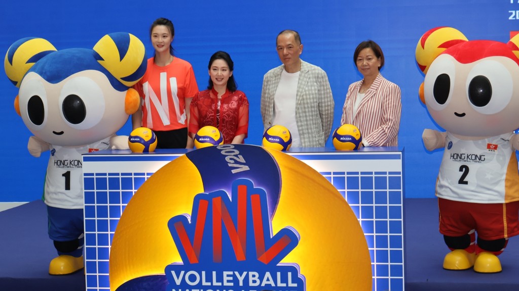 FIVB世界女排聯賽昨公布香港站詳情。 徐嘉華攝