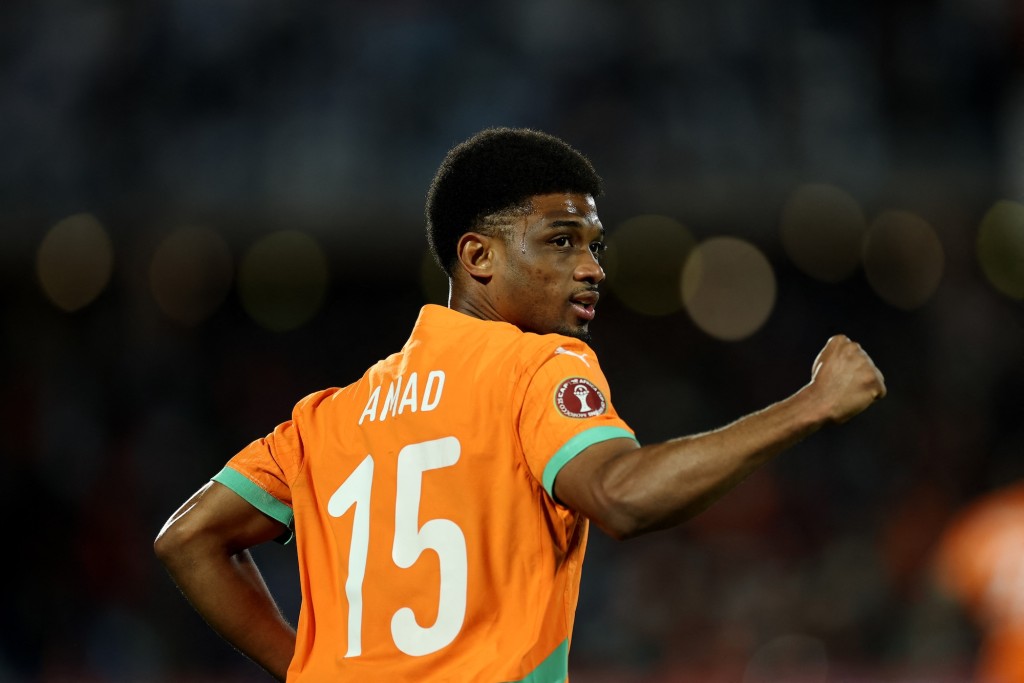 阿密特迪亞路傳射建功。法新社