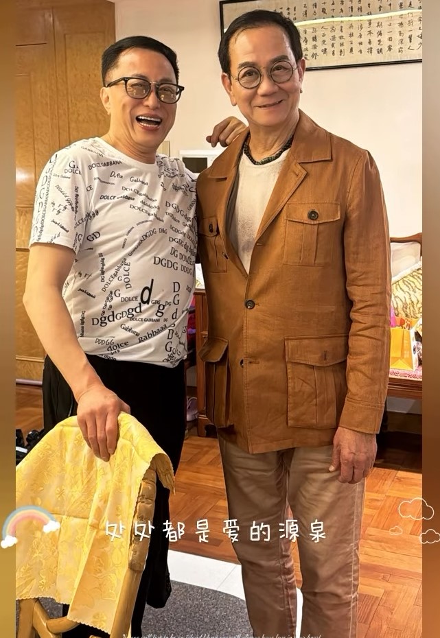 潘志文與劉緯民同是74歲，但兩人的狀態相差甚遠。