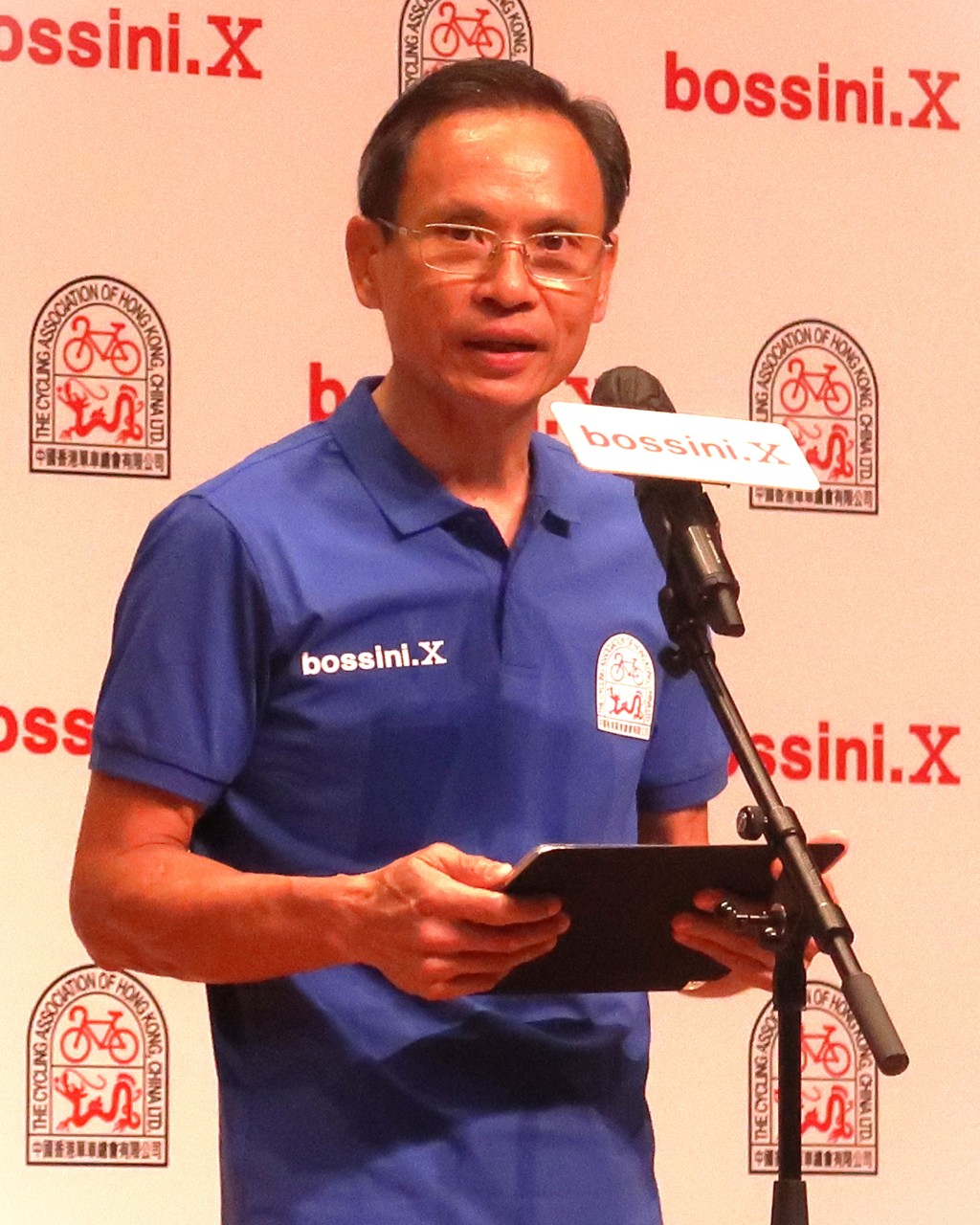 香港單車總會主席梁鴻德。資料圖片