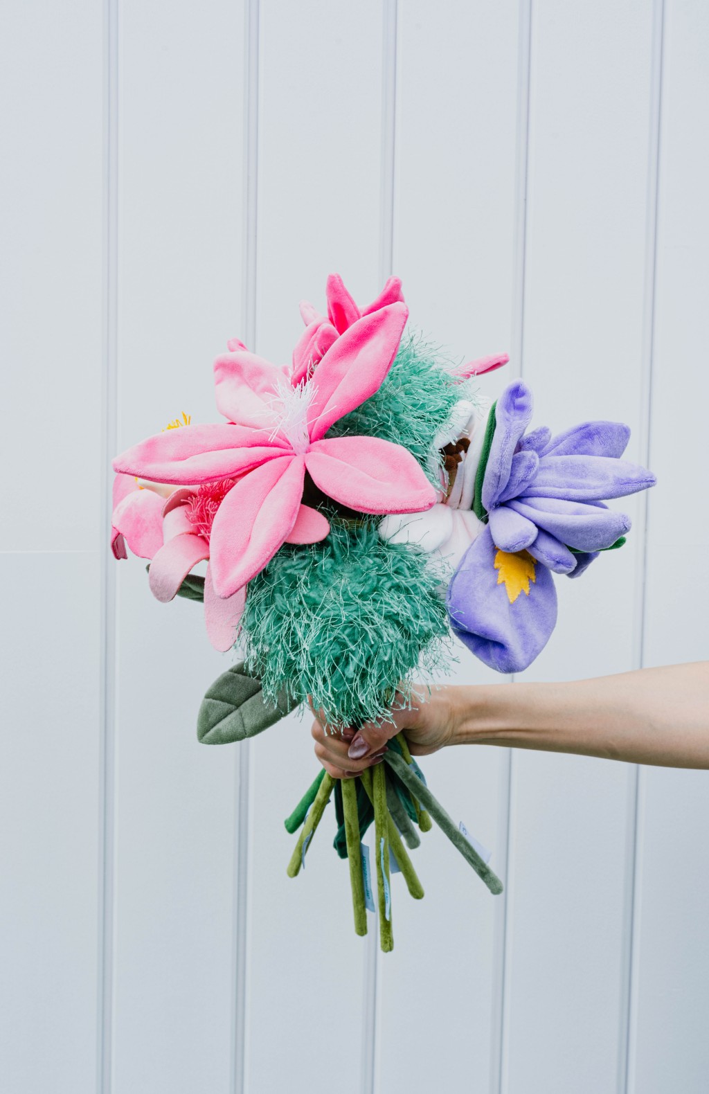 香港站全新毛絨花。