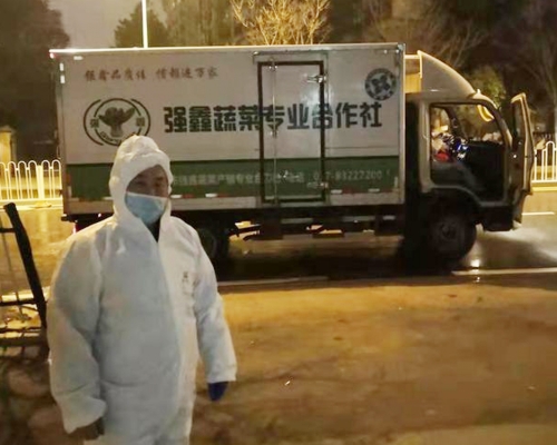 武漢送菜人李志方被聯合國組織評選為「糧食英雄」。（網圖）