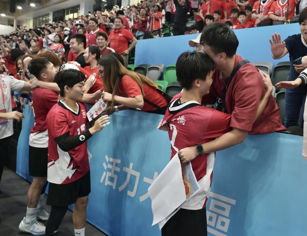 香港男子手球隊度過夢幻一周。何君健攝