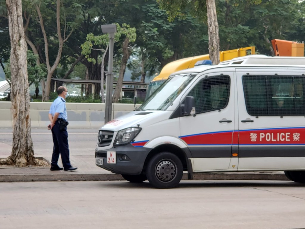 警員到場調查。