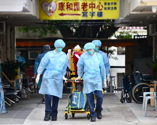 屯門新墟康和護老中心黃金分院暫有9人染疫。