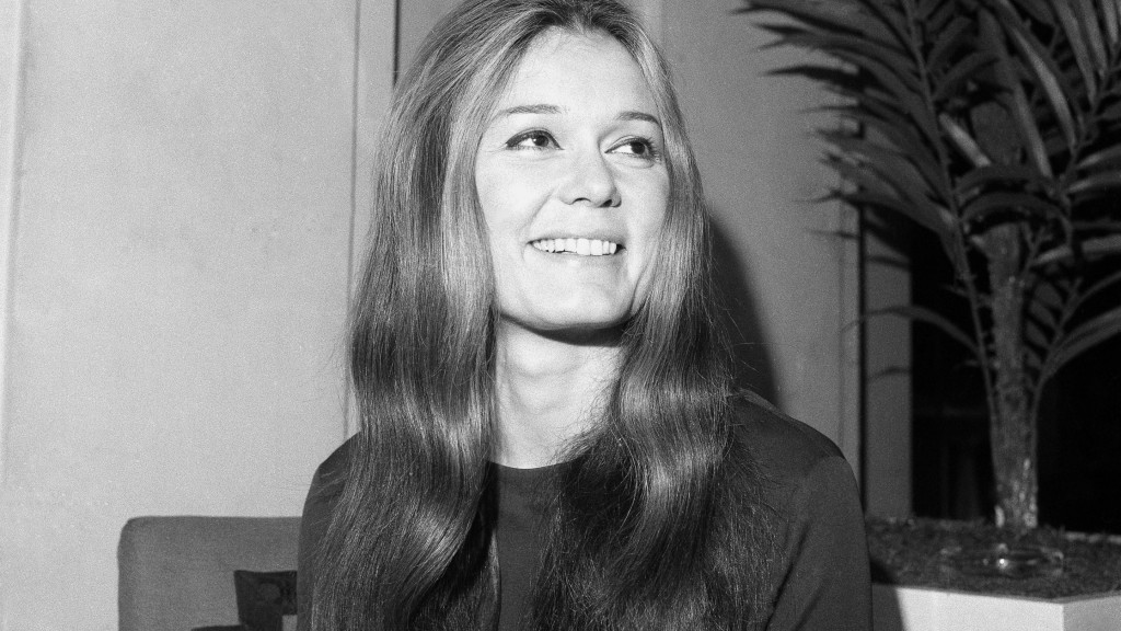 年輕時的斯泰納姆（Gloria Steinem）。 美聯社