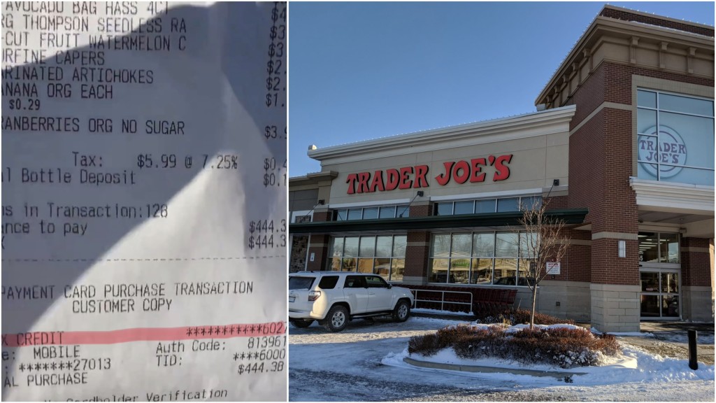 Trader Joe’s遭入稟指控收據顯示印信用卡號碼過長，賠5800萬港元和解。 X