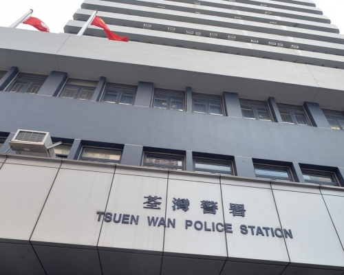 交由荃灣警區刑事調查隊跟進。資料圖片