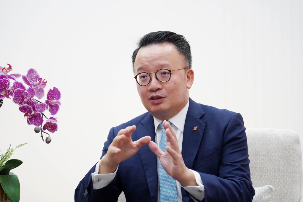 法律界立法会议员陈晓峰。 法律界立法会议员陈晓峰。
