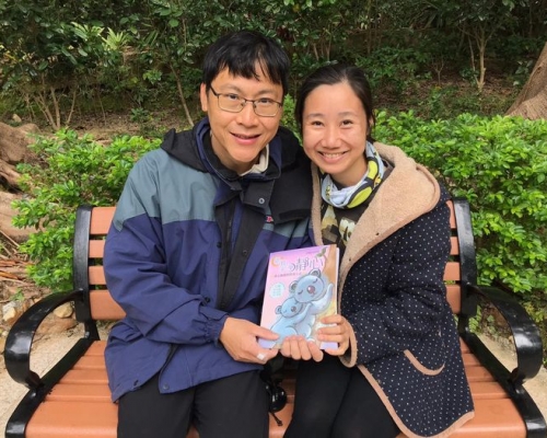 马学骏（左）和黄语恩（右）早于去年年头已开始筹备新书。