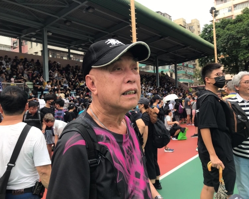 趙先生不擔心被捕。