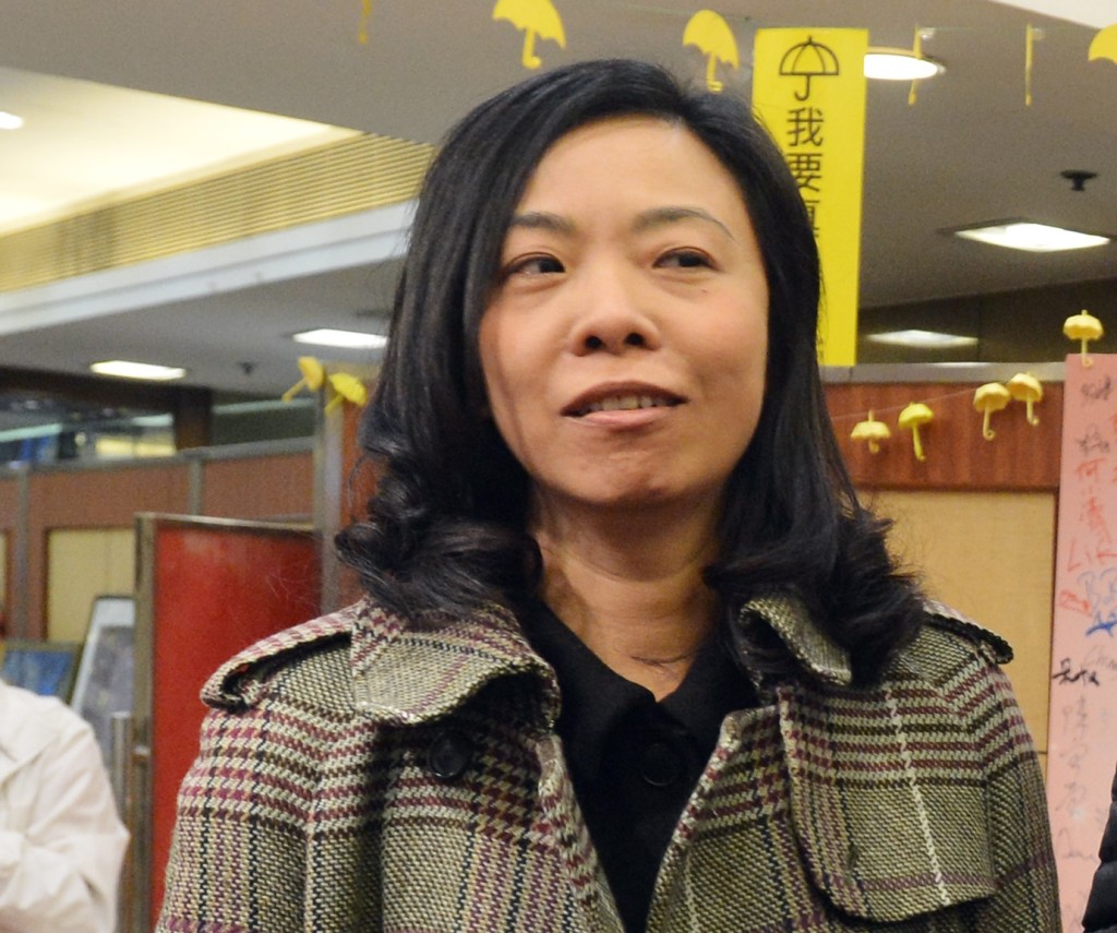 李慧玲稱收到梁振英律師信指控誹謗。資料圖片