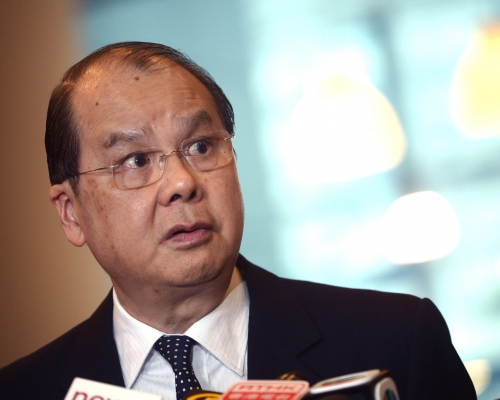 張建宗表示，《基本法》對香港十分重要，保障國家對香港的基本方針政策。資料圖片