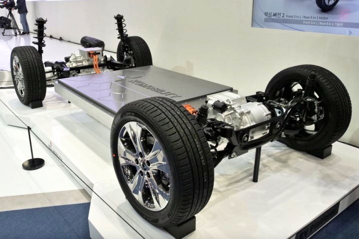 採用最新純電動車EV模組化底盤 採用最新純電動車EV模組化底盤
