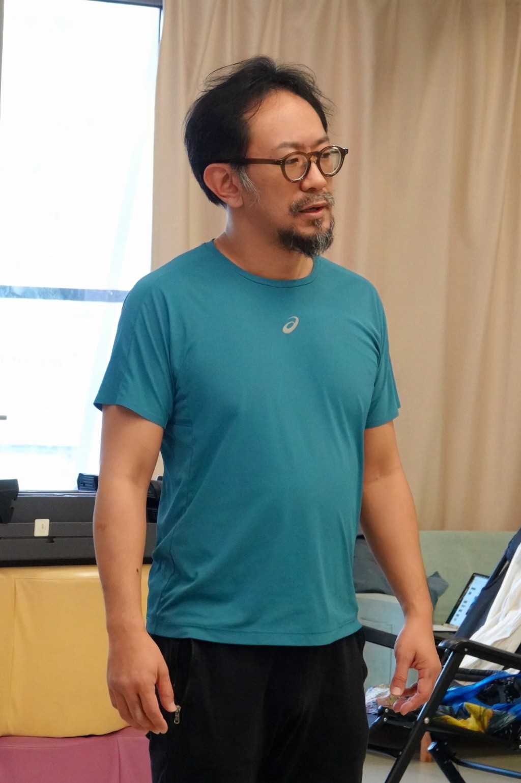 朱栢謙享受劇組氛圍,想快啲呈現作品畀觀眾睇。 朱栢謙享受劇組氛圍,想快啲呈現作品畀觀眾睇。