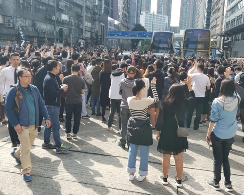 長沙灣一帶早前亦有「和你lunch」。資料圖片