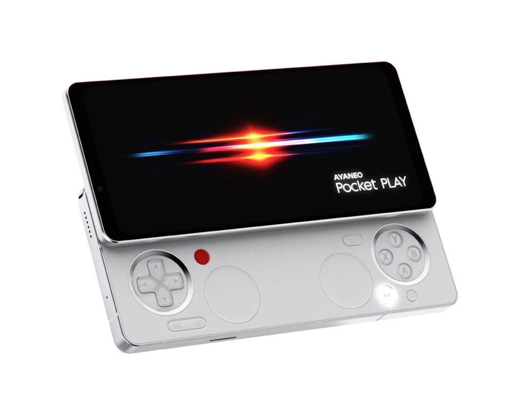 Ayaneo首款遊戲Pocket Play參照了15年前的Sony Ericsson Xperia Play的經典滑蓋設計。