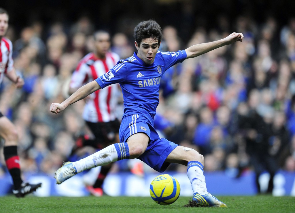 奥斯卡在2012年加盟车路士。AFP 奥斯卡在2012年加盟车路士。AFP