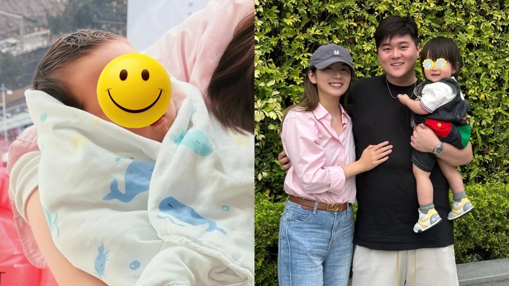 29歲TVB小花陳嘉慧報喜順利誕仔    三年抱兩產後虛脫「小王子」萌樣曝光