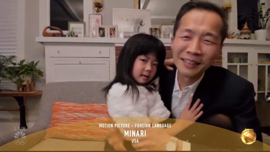 《Minari》獲頒最佳外語片。