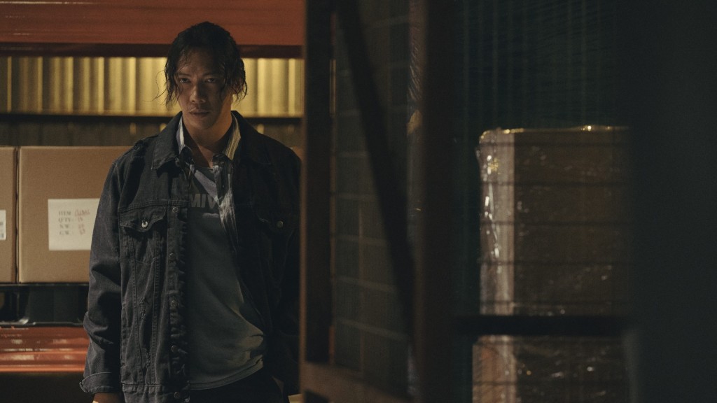 張文傑演殺手。 張文傑演殺手。