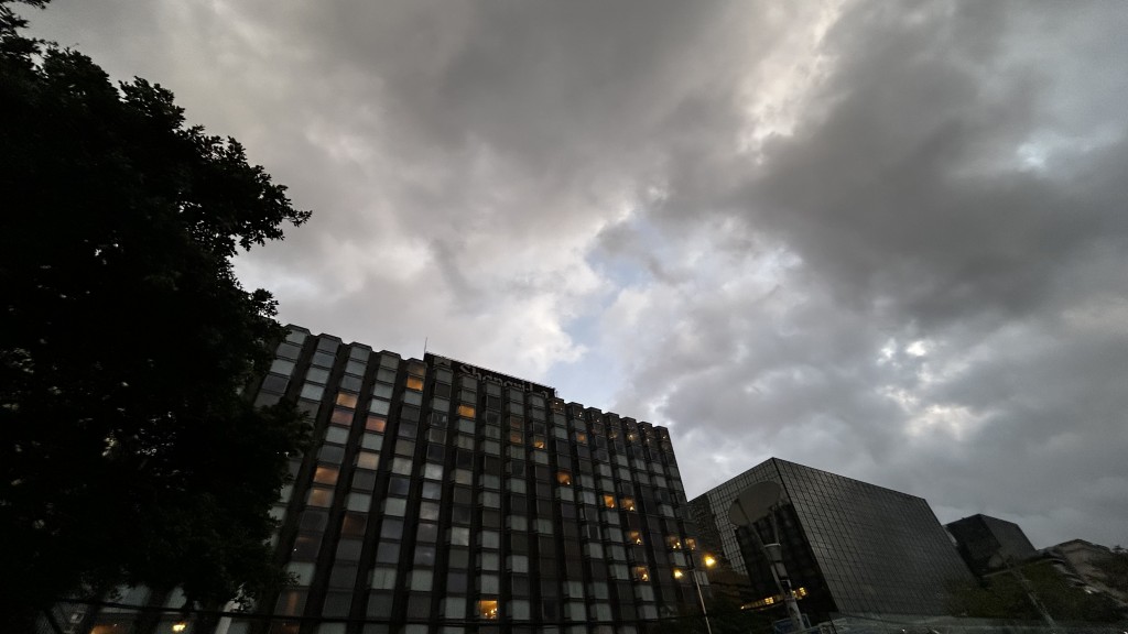 大致多雲，早上局部地區有驟雨。