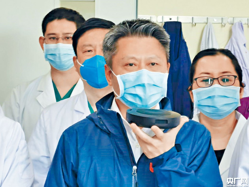 ■余德文曾担任广东支援武汉医疗队总指挥。