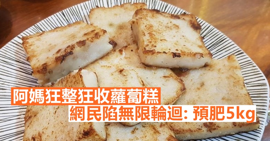 有網民指,指母親最近開始製作蘿蔔糕,送了數底出去,又收回數底,至今雪櫃裡已有4至5底。網圖(示意圖)