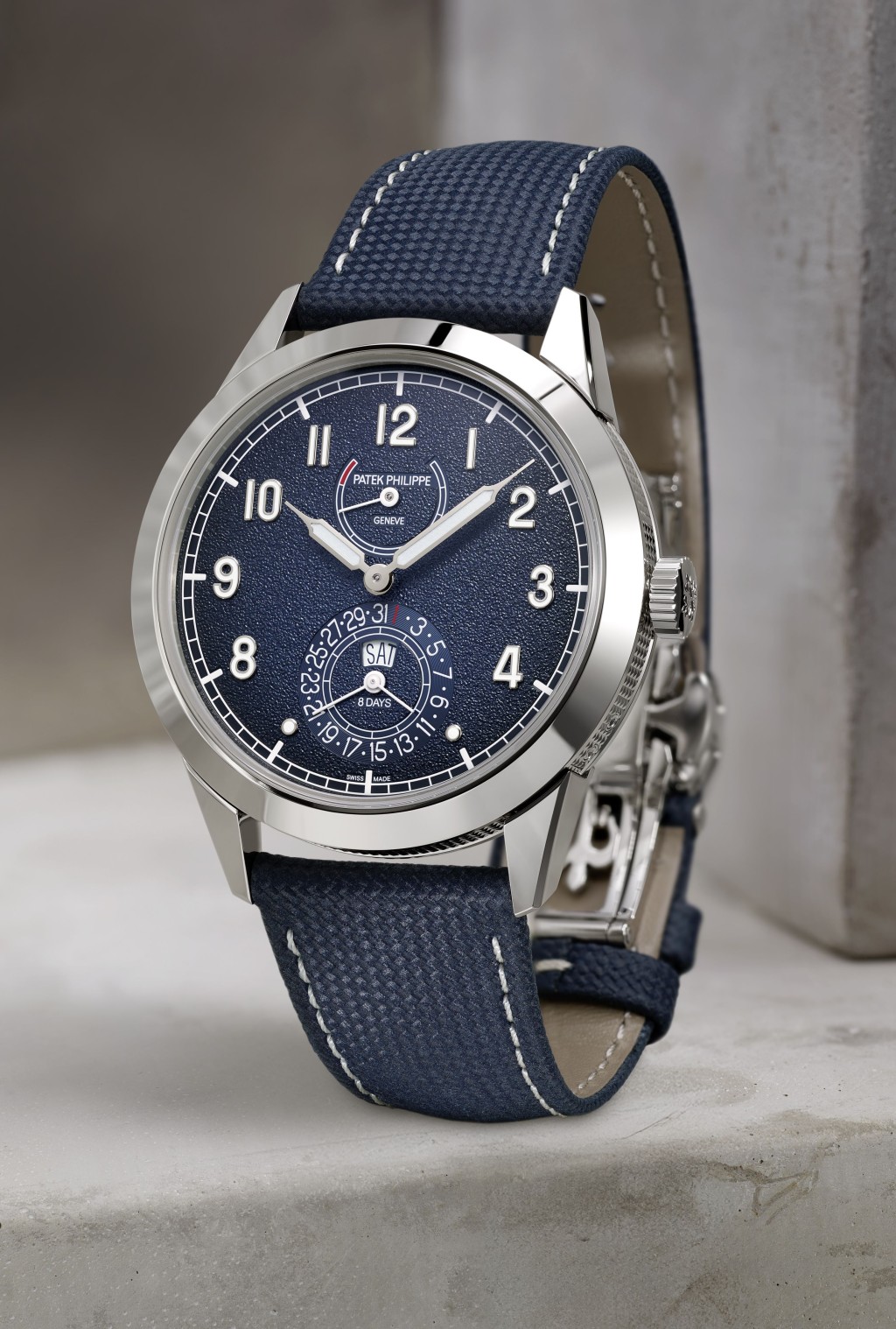 Patek Philippe Ref. 5328G,錶殼:41mm白金 / 機芯:31-505 8J PS IRM CI J手上鏈 / 售價:$545,100。 Patek Philippe Ref. 5328G,錶殼:41mm白金 / 機芯:31-505 8J PS IRM CI J手上鏈 / 售價:$545,100。
