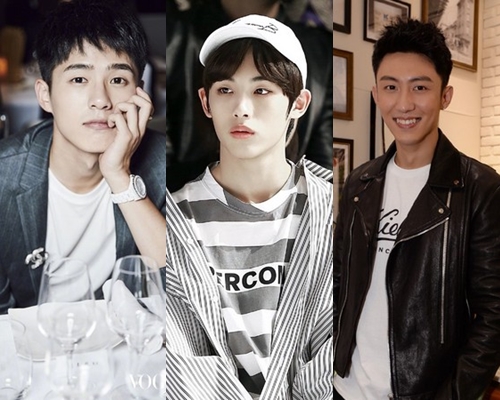 新版「美作」傳是（左起）劉昊然、董思成、黃景瑜。