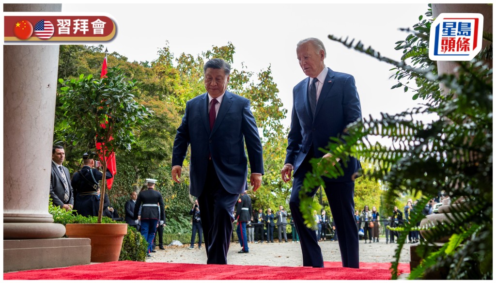 中美成功舉行峰會，兩國關係回暖。　美聯社
