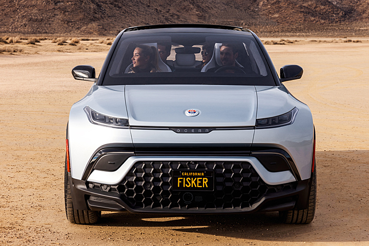 Ample跟電動車廠Fisker合作，明年為電動SUV Ocean加推換電版。