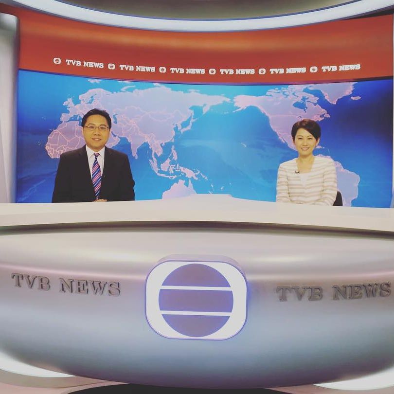黃珊現在是TVB的王牌主播之一。
