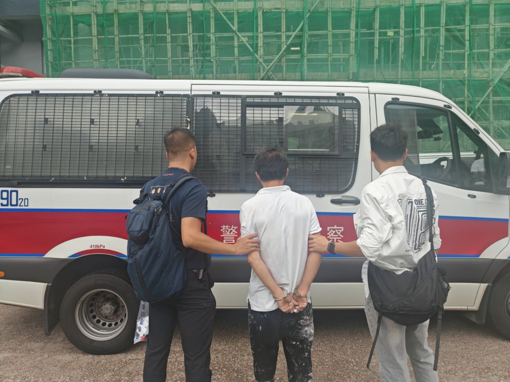 行動中,警方共拘捕17人。警方提供 行動中,警方共拘捕17人。警方提供