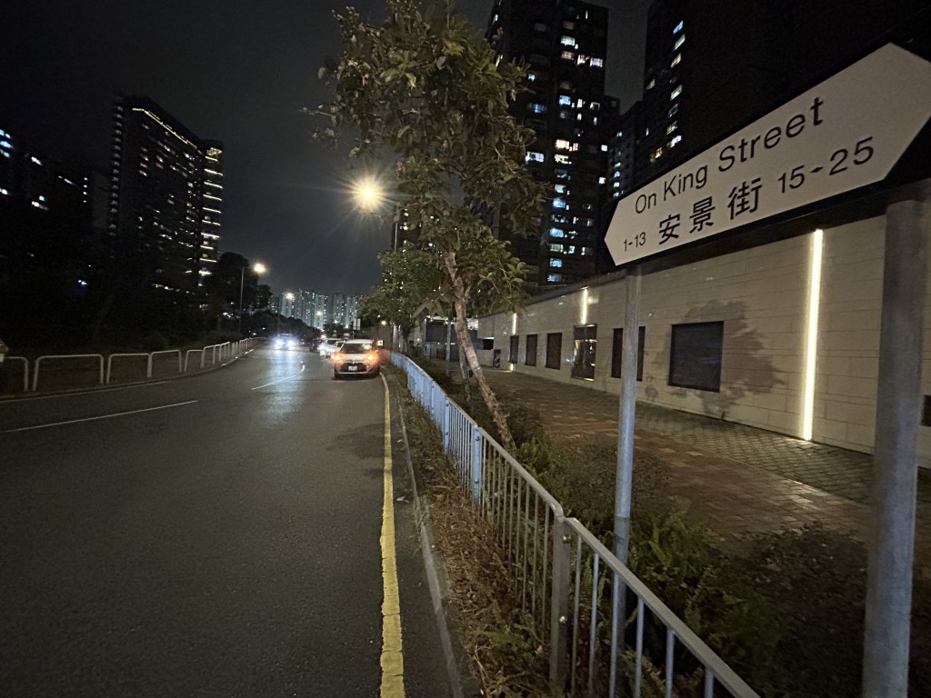 沙田安景街發生奪命車禍。曾志恒攝