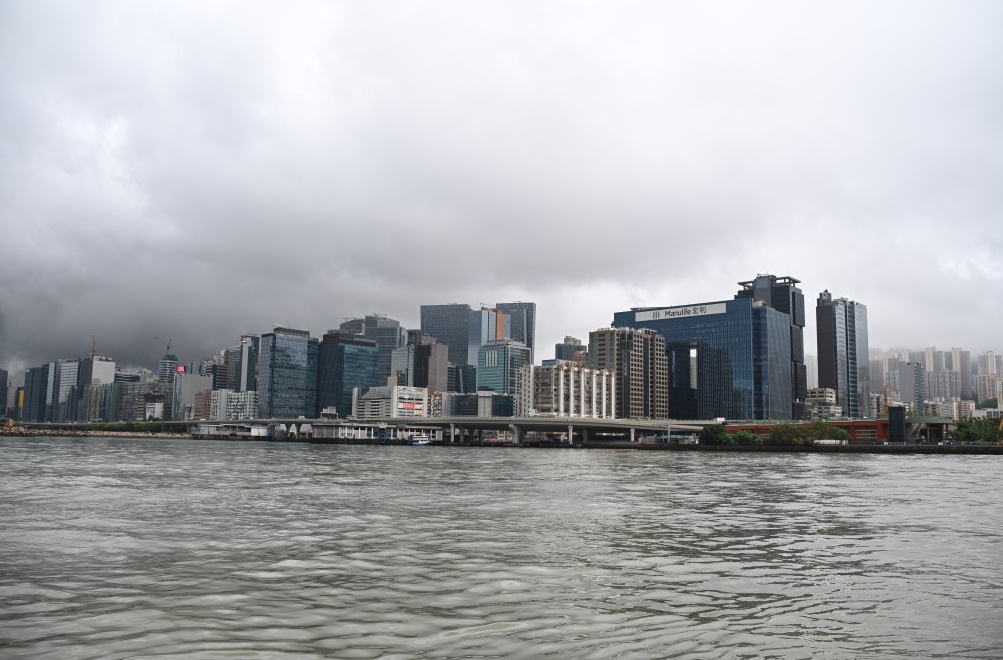 觀塘避風塘跨海橋樑,政府正研究其具體走線。 觀塘避風塘跨海橋樑,政府正研究其具體走線。