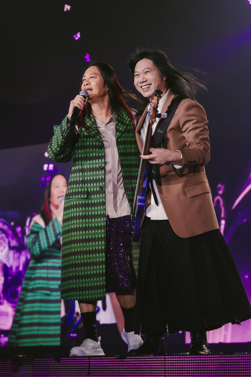 阿智同馬莎可以組成「長髮組」。