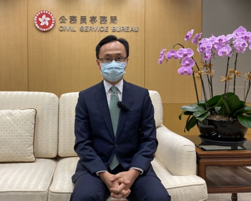 聶德權說,在疫情下,政府會繼續創造職位和招聘。網上圖片