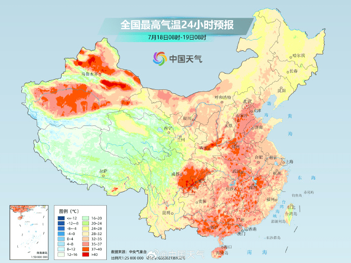 陕西关中、河南、湖北、江西北部、浙江西部等地,高温较为持久,还会持续炙烤。 陕西关中、河南、湖北、江西北部、浙江西部等地,高温较为持久,还会持续炙烤。