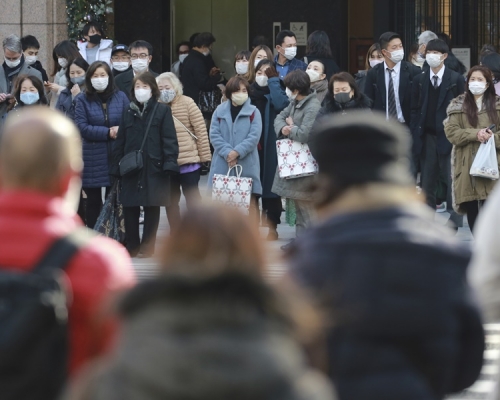 日本宣布明日起禁止非國民從英國入境。AP圖片