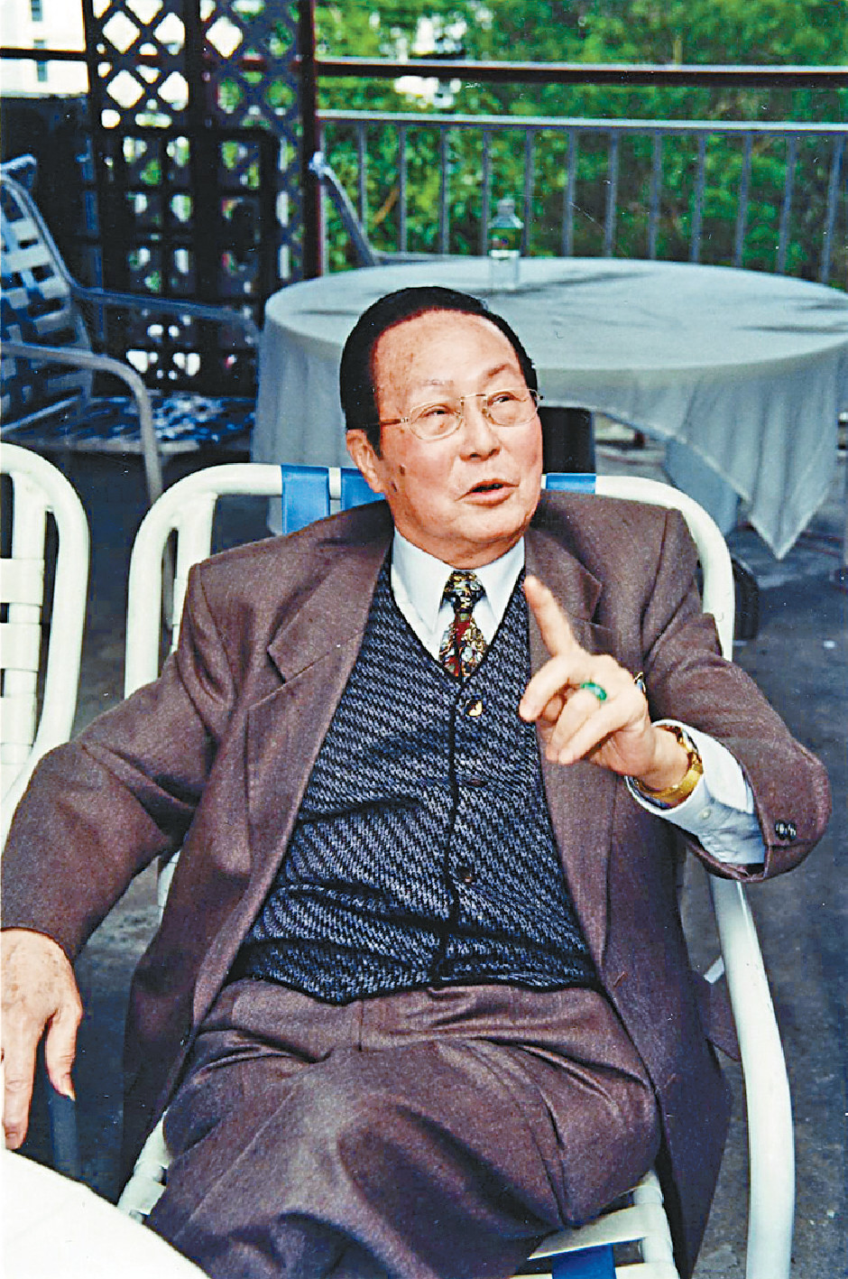 ■享年99歲的李我,一生充滿傳奇。