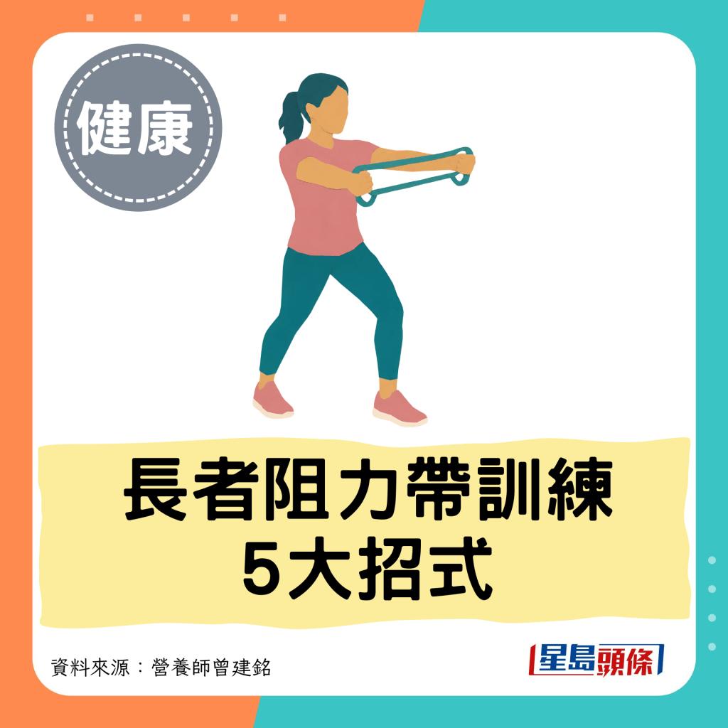 長者阻力帶訓練5大招式