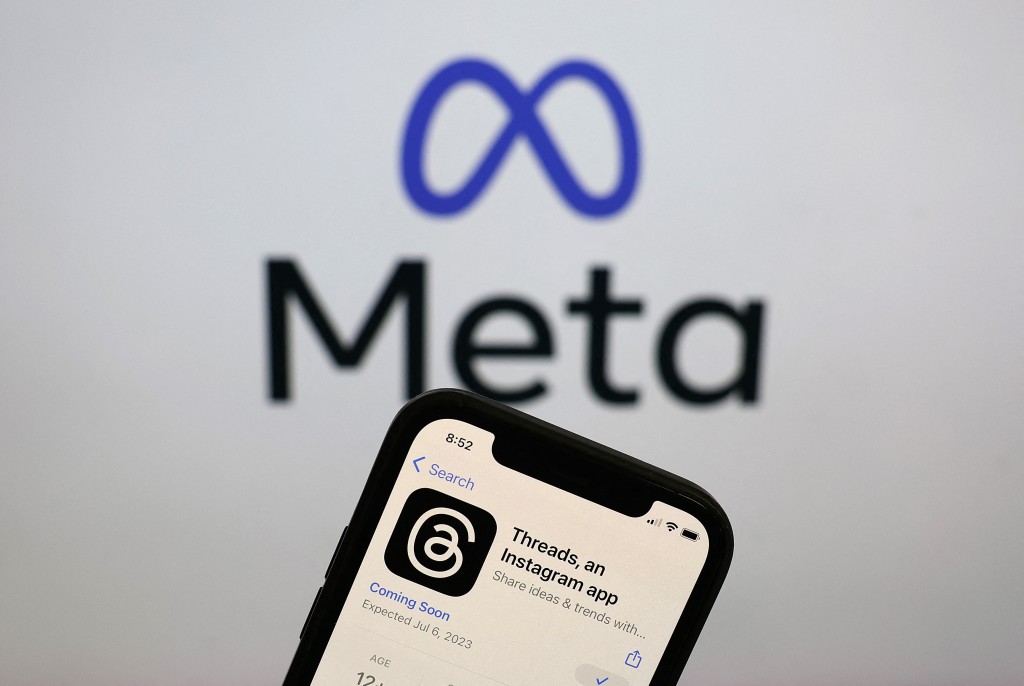 Meta 公司近日推出Thread社交平台。