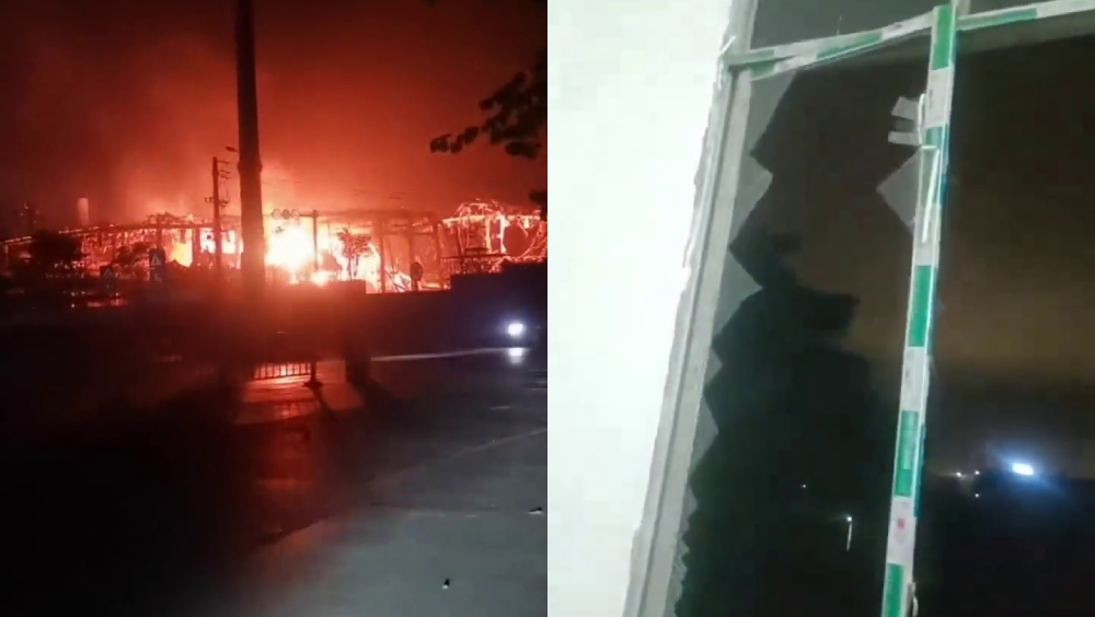 廣西平果一企業發生爆炸,兩死四傷四失蹤。