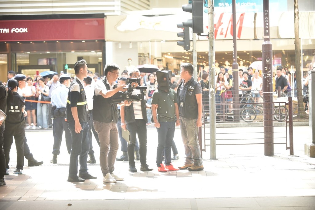 警押疑匪至廣東道重組案情
