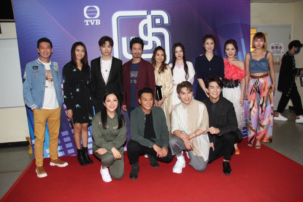 《勁歌金曲》節目錄影。