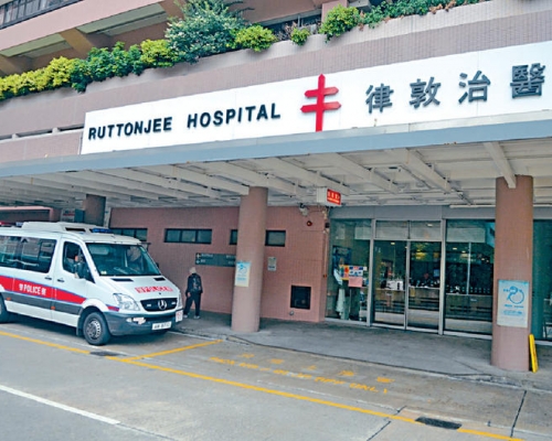 患者正在律敦治醫院留醫。資料圖片