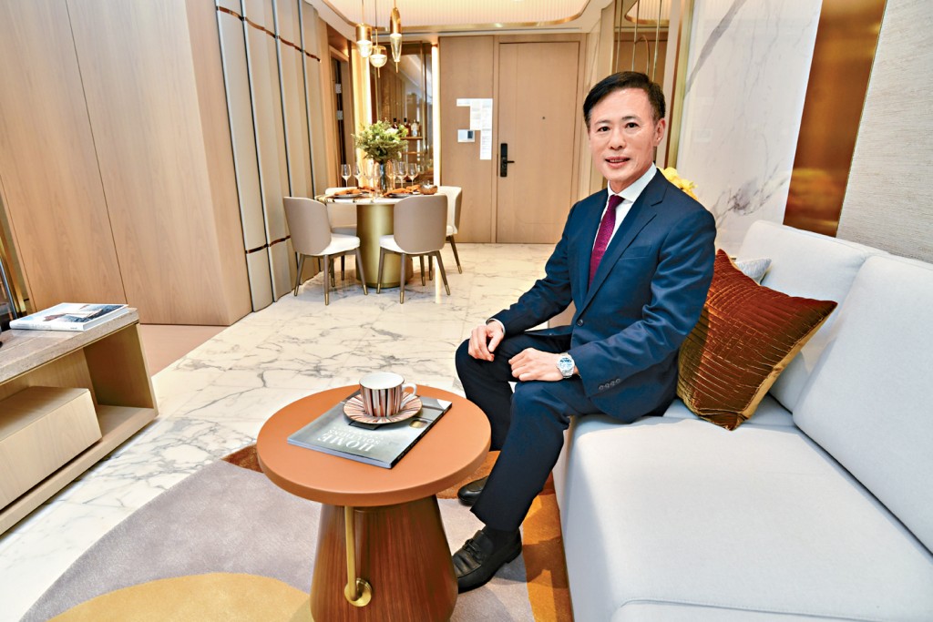 信和田兆源表示，海瑅灣將打造為新一代臨海豪宅項目。