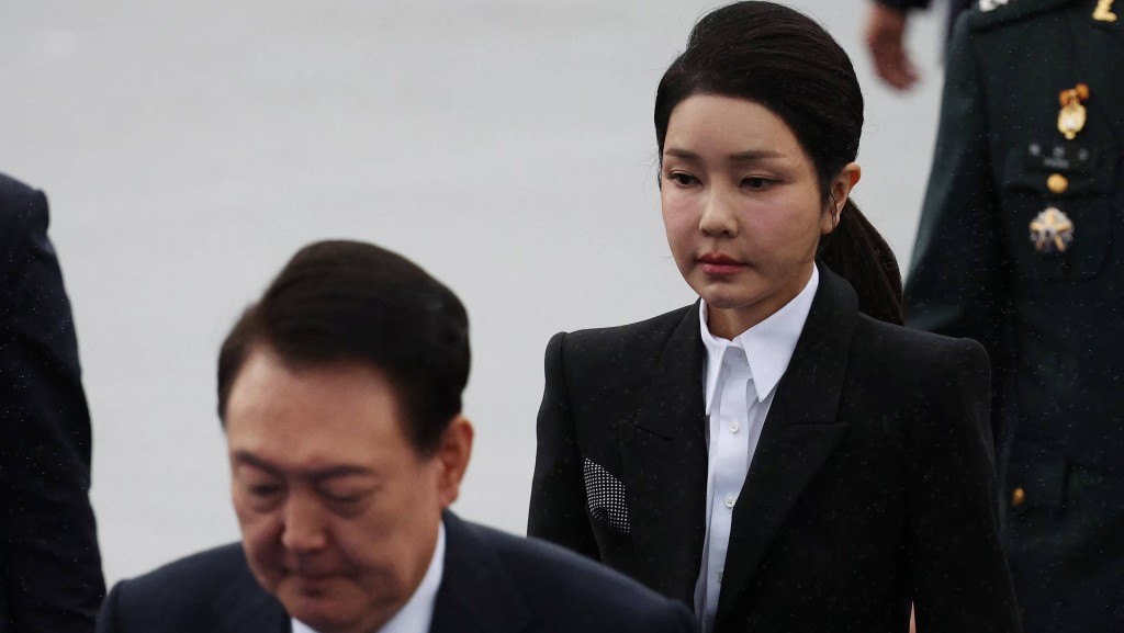 南韓獨檢組向法院申請拘捕金建希。 路透社